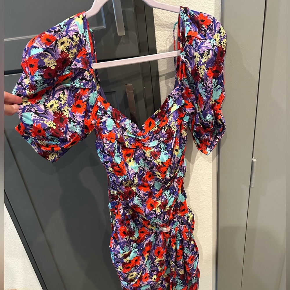 Floral Puff Sleeve Dress - FOR LOVE AND LEMONS